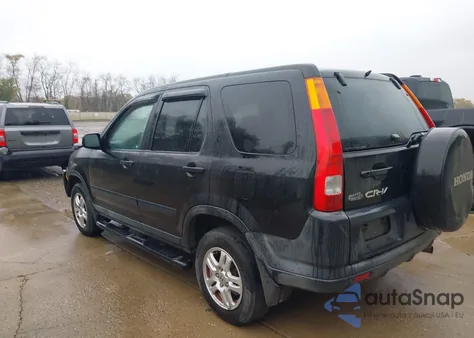 2002 Honda Cr-V Ex из США, поврежденный, VIN JHLRD78822C079044